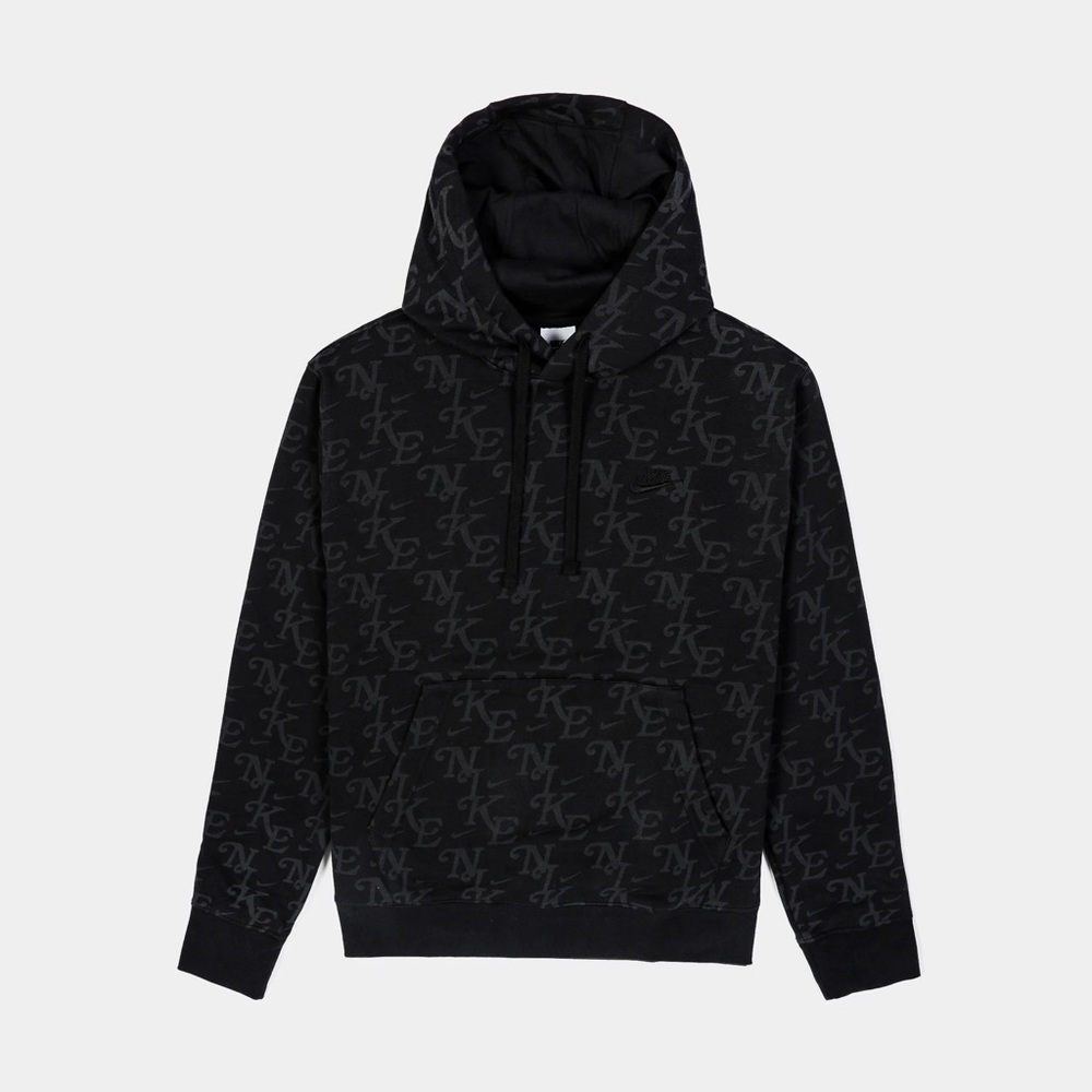 Black Nike Monogram Hoodie